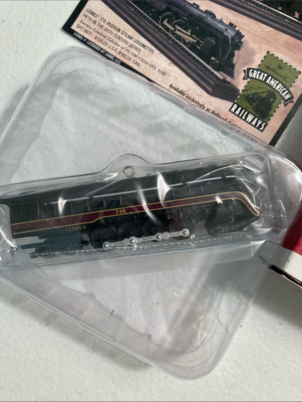 1999 Hallmark Ornament Lionel Trains 4th - Picture 2 of 4